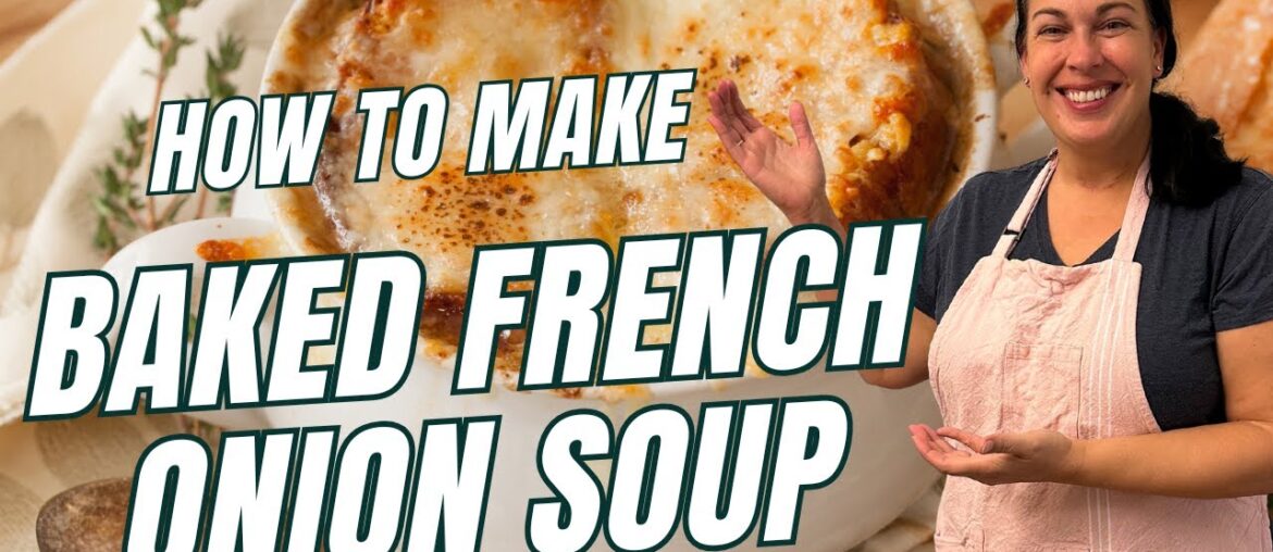 Baked French Onion Soup #recipes #soup #souprecipe