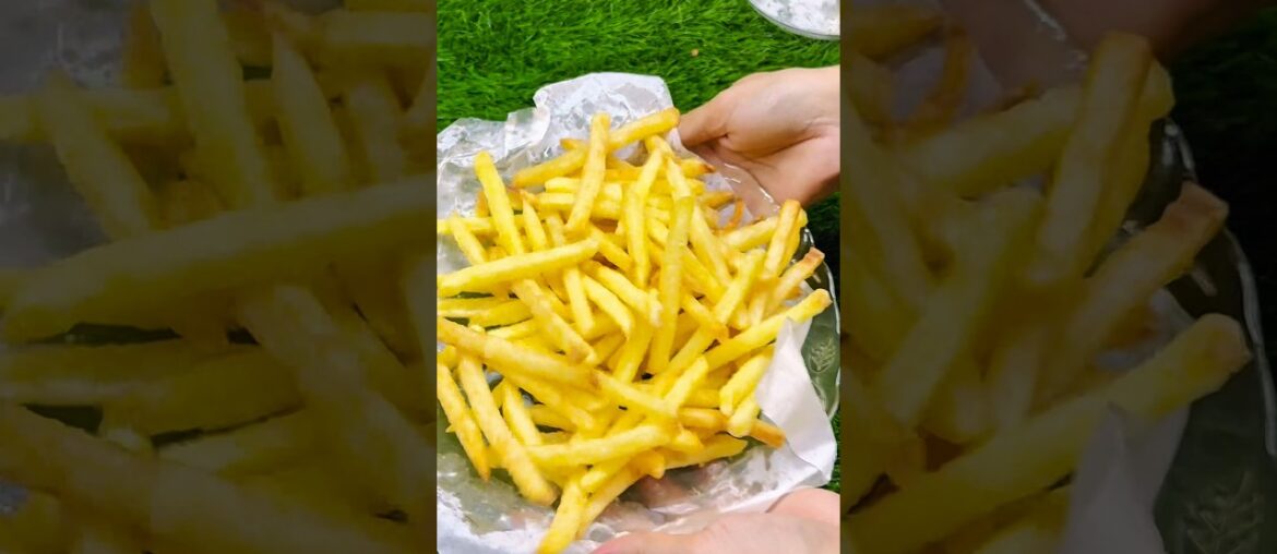 Crispy French Fries Recipe | #iloveyouboldaal #food #shorts
