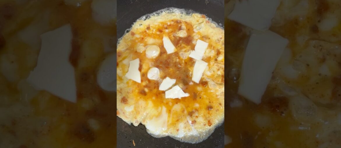 Cheese Butter Omelette Recipe  #trending #egg #recipe #viral #shorts #food voice @anu_muchatlu
