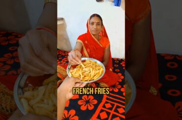 Mummy ko khilaya tasty french fries #shorts #shortsfeed #frenchfries #minivlog