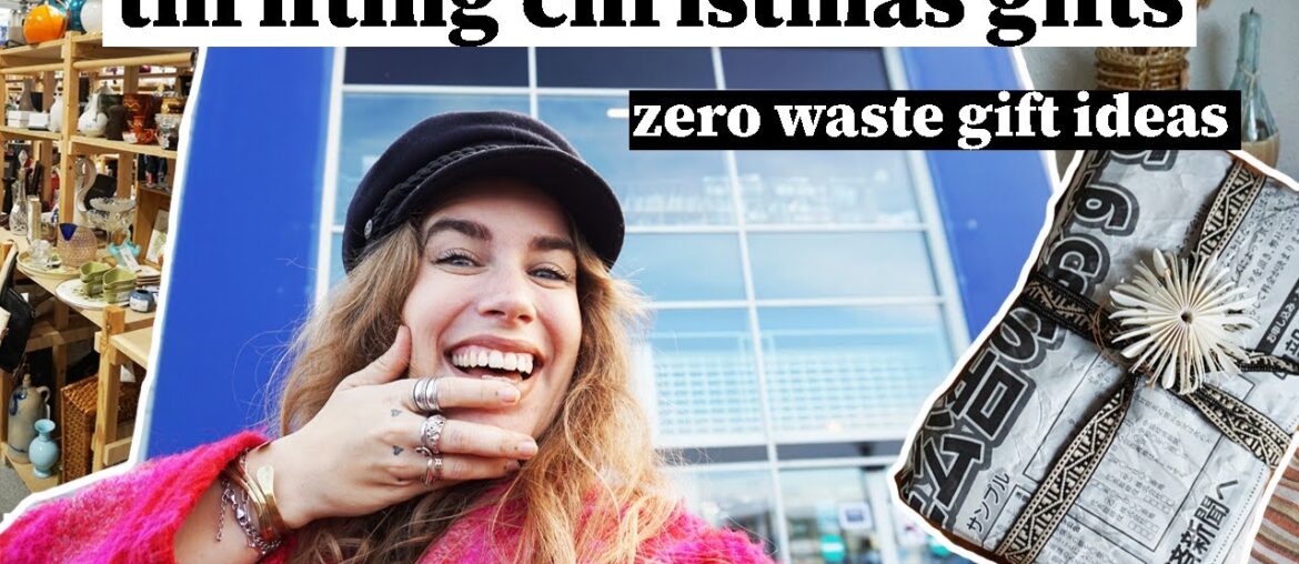 THRIFTING MY CHRISTMAS GIFTS // zero waste gift ideas and thrifting vlog THRIFTING MY CHRISTMAS GIFTS // zero waste gift ideas and thrifting vlog