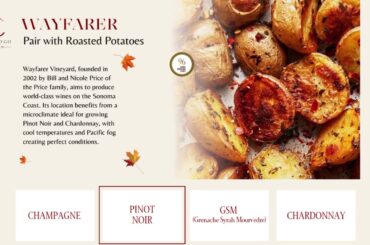 Christmas Dinner With Best American and French Wine Champagne