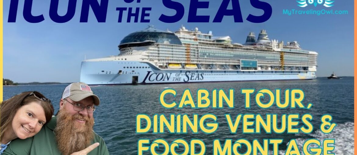 Royal Caribbean Icon of the Seas / Balcony Cabin Tour / Dining Venues / Food Montage! Royal Caribbean Icon of the Seas / Balcony Cabin Tour / Dining Venues / Food Montage!