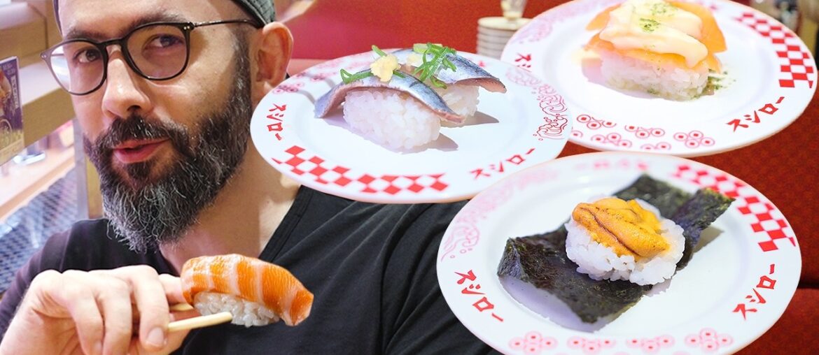 Ranking Conveyer Belt Sushi in Japan! | Ranked with Babish