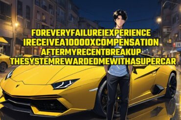 For Every Failure I Experience, I Receive a 10000X Compensation. After My Recent Breakup, a Supercar