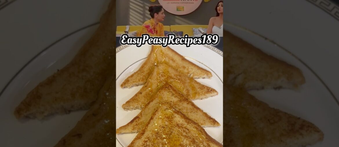 Shilpa Shetty’s Favourite French Toast Recipe #shorts
