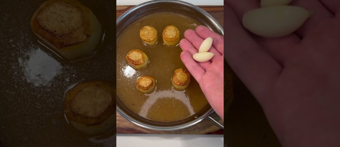 Holiday Sides - Fondant Potatoes! #potatorecipe #food #cooking #recipe