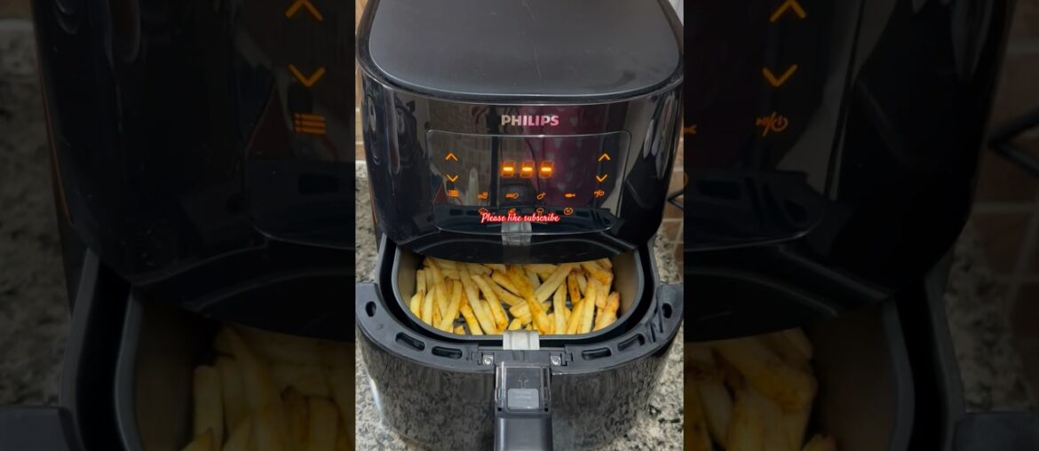 Peri Peri French fries in air fryer #recipe #trending #shorts