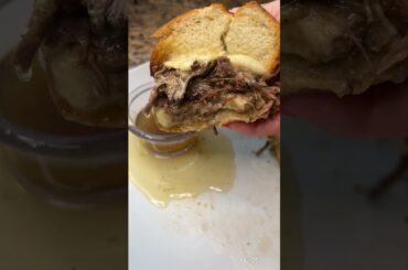 French Dip Sandwiches! #recipe #food #easyrecipe #frenchdip #sandwich #yum #food #yum #chuckroast