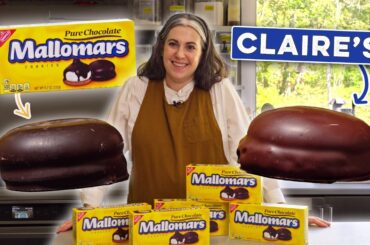 I Tried Making Homemade Mallomars | Claire Recreates