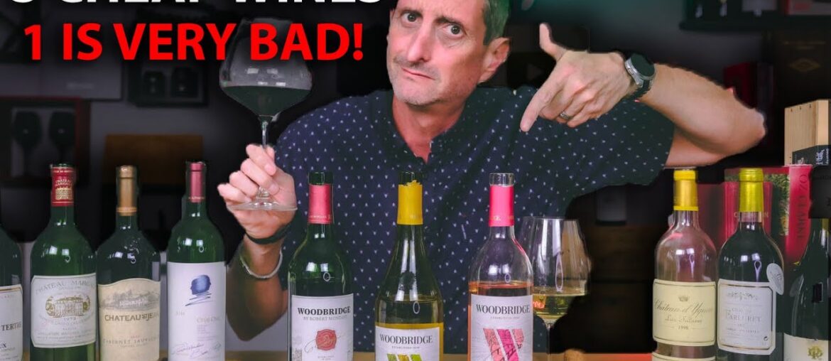 Is this CHEAP WINE worth the $? | French Winemaker Tastes Woodbridge By Robert Mondavi