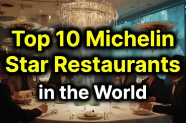 Top 10 Michelin-Star Restaurants in the World