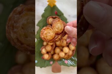 Light & Flaky French Palmier (Elephant Ear) Cookies with Puff Pastry & Coarse Sugar - Happy Bake Day