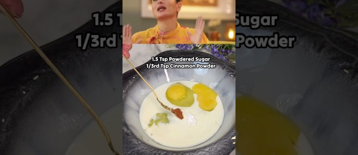 *SHILPA SHETTY'S FAVOURITE DISH* FRENCH TOAST RECIPE #shorts