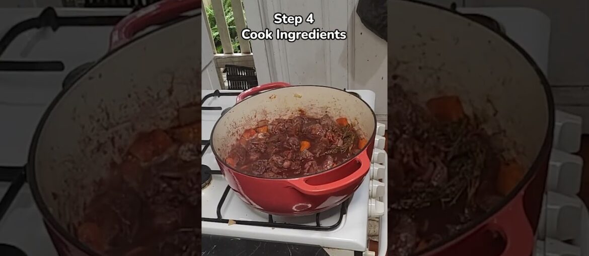 Let’s cook Beef Bourguignon! #cooking #french