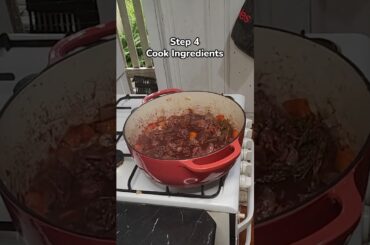 Let’s cook Beef Bourguignon! #cooking #french