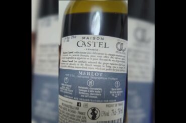 Red wine 2021 Merlot (MAISON CASTLE - France)