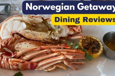 The BEST Places to Eat On Norwegian Getaway! Complimentary & Specialty Dining Reviews