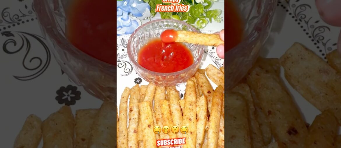 Crispy and Perfect, Easy way to make FrenchFries at Home #Shorts #trending #virel