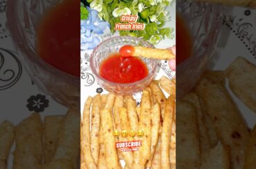 Crispy and Perfect, Easy way to make FrenchFries at Home #Shorts #trending #virel