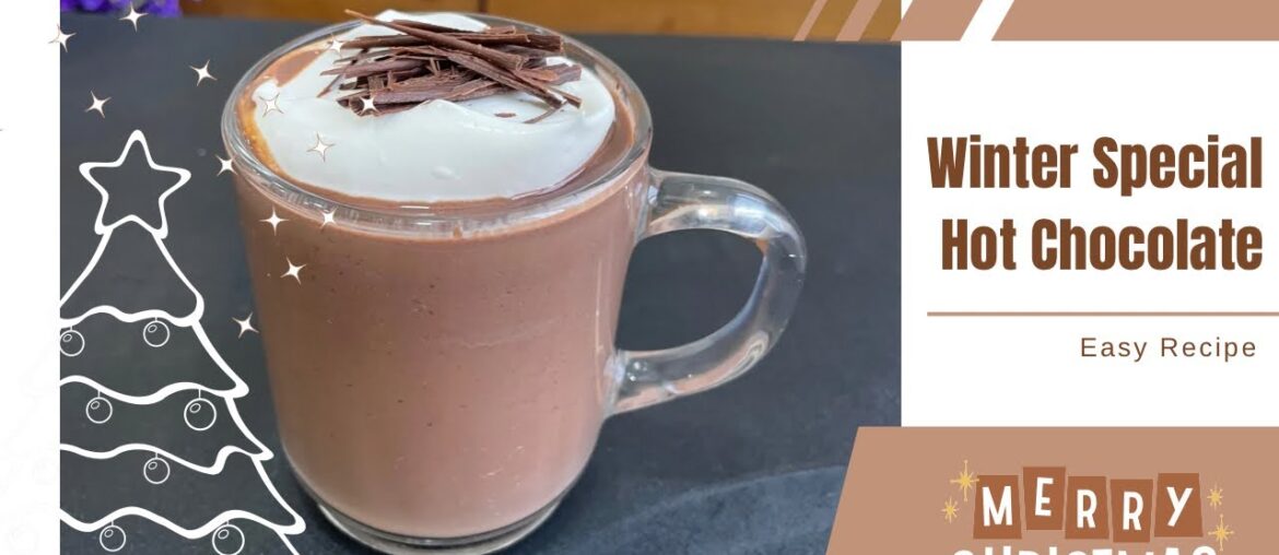 Winter Special Easy French hot chocolate Recipe | Quickbite1111 | #hotchocolate #frenchhotchocolate