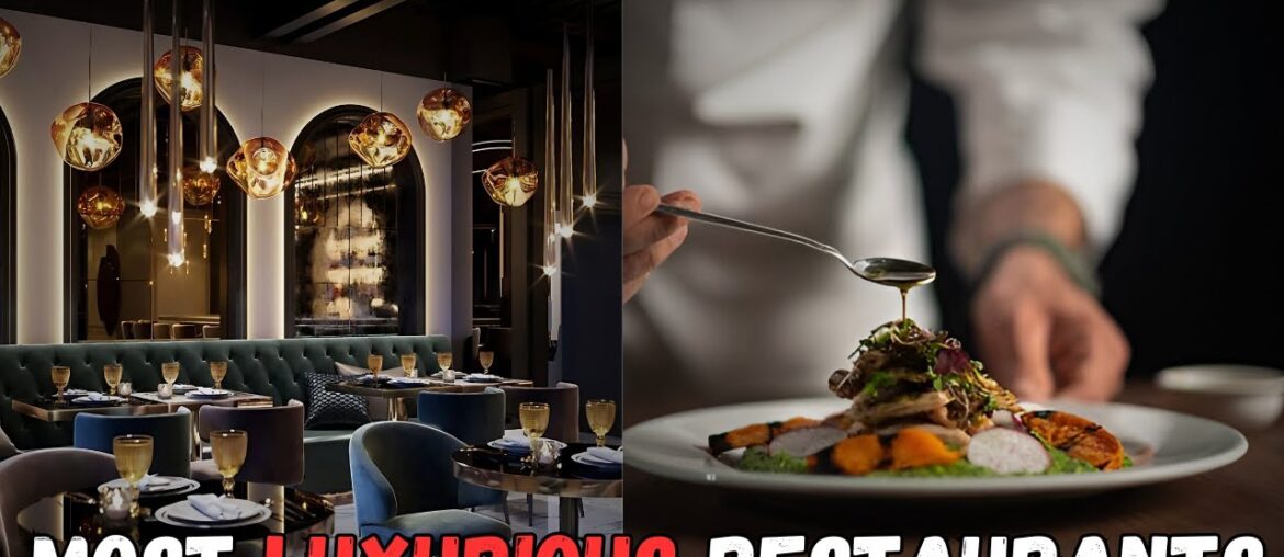 The 10 Most EXPENSIVE Restaurants in the World The 10 Most EXPENSIVE Restaurants in the World
