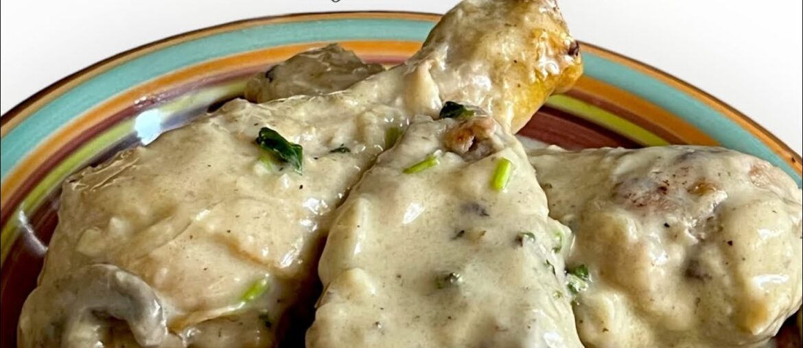 Chicken fricassee Tastiest French Recipe