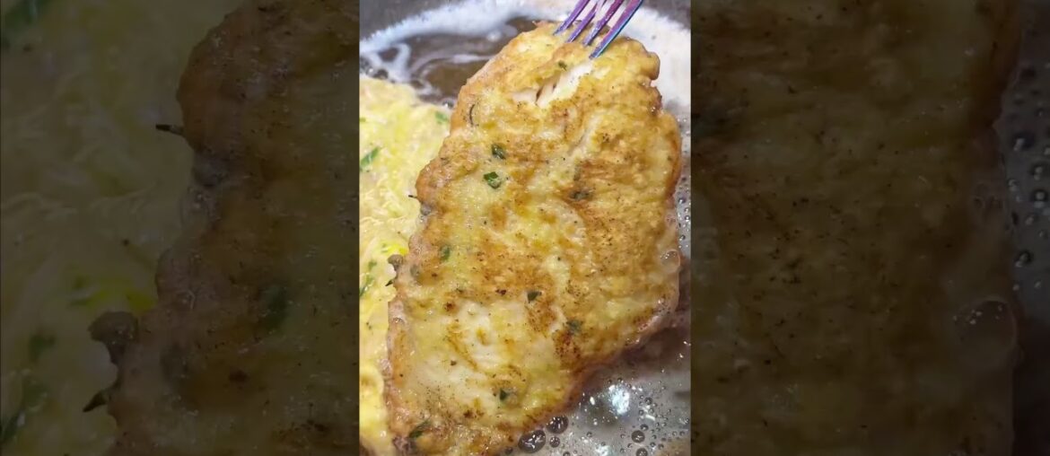 Easy Chicken Francese Recipe #chickendinner