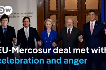 EU and Mercosur seal free trade agreement | DW News