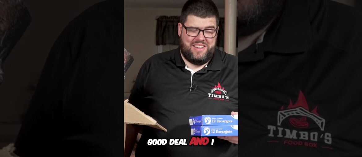 I Tried Fancy Escargot for the First Time!