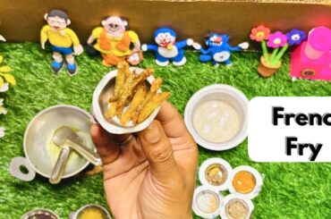 Small table kitchen | Mini Kitchen French Fry Recipes | Crispy Creations