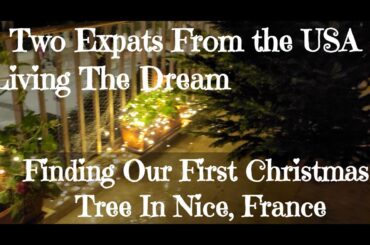 EXPAT CHRISTMAS IN NICE: UNVEILING OUR FIRST FRENCH CHRISTMAS TREE!