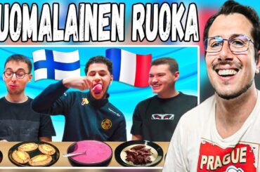 French People Tasting Finnish Food: Epic Italian Reaction!