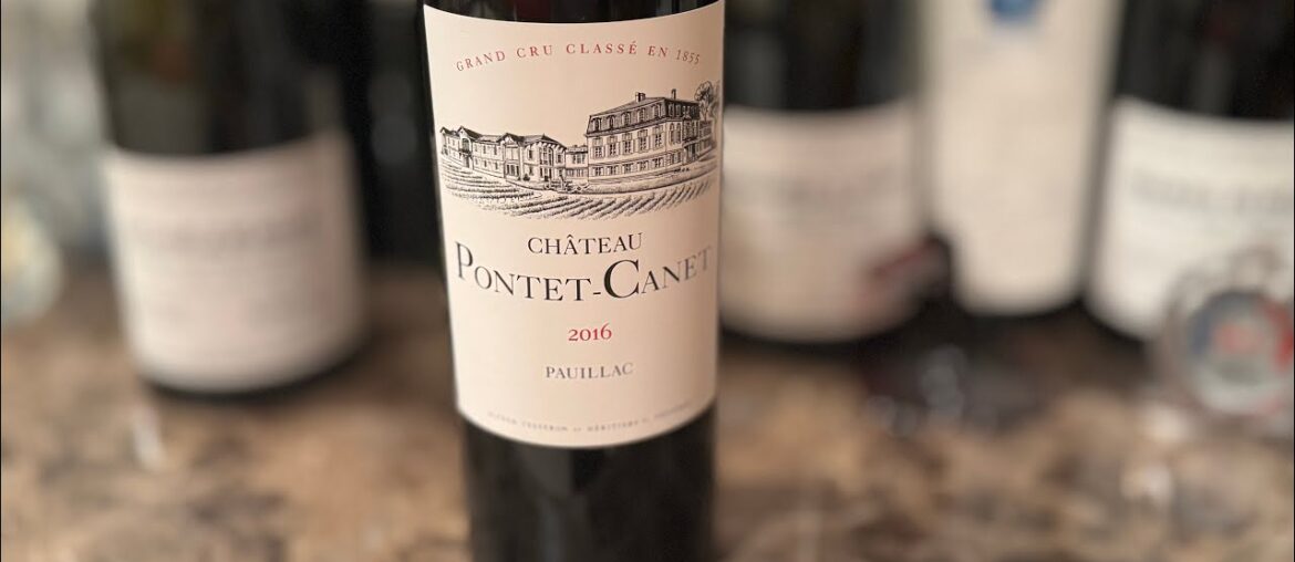 Chateau Pontet Canet 2016 Premium Pauillac Bordeaux Wine Review
