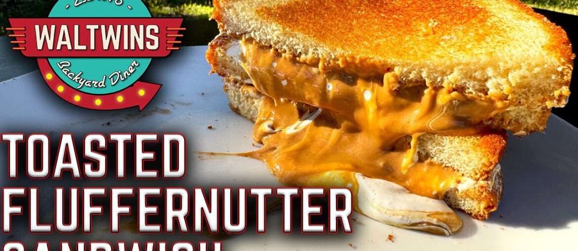 MAKE THIS! TOASTED FLUFFERNUTTER SANDWICH ON THE GRIDDLE! PEANUT BUTTER AND MARSHMALLOW SANDWICHES