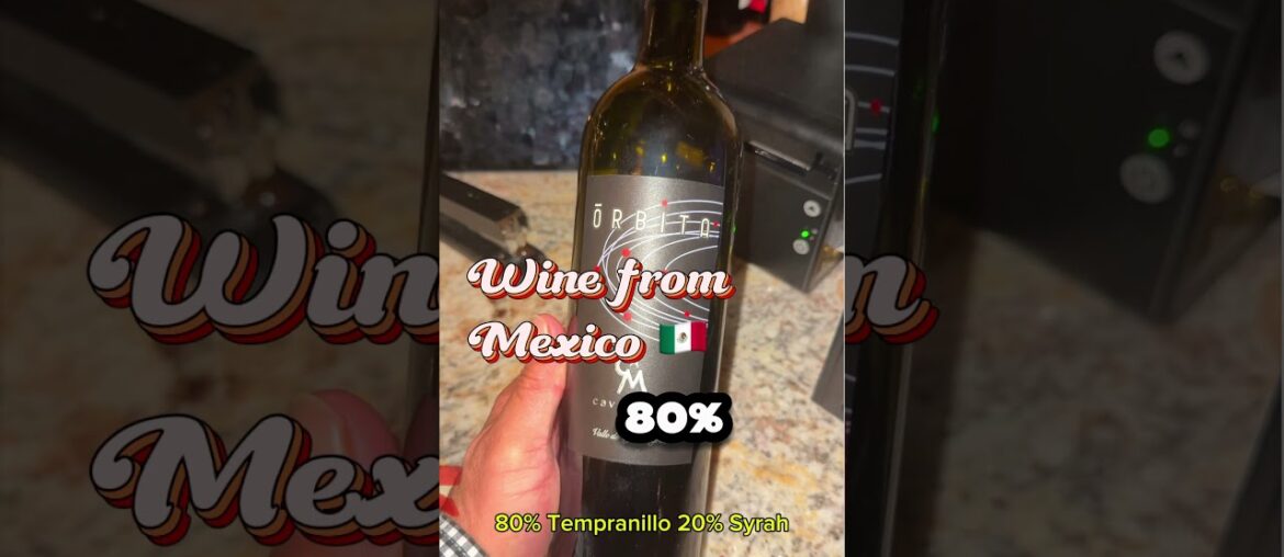 This special Tempranillo and Syrah wine aged in French oak@cantinalosmayas @cavamaciel #mexicanwine