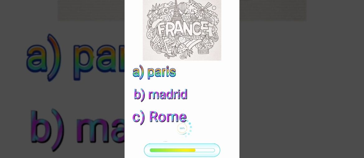 The capital of the france ? #france #capital #gkforallcompetitionsexam venom the last dance pw live