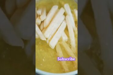 Crunchy Delight: Perfect Homemade French Fries Recipe#shorts  #tranding #reels#ruby stone media