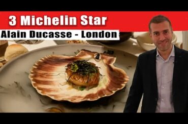 3 Michelin star restaurant of Alain Ducasse, the best chef in the world.