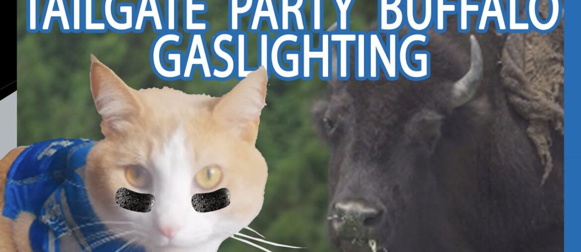 Buffalo Burger For A Lion - #latenightlaughs  #detroitlions  #tailgateparty #wtfmoment