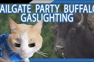 Buffalo Burger For A Lion - #latenightlaughs  #detroitlions  #tailgateparty #wtfmoment