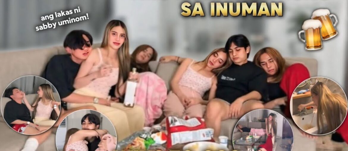 NALASING SILA! *ANG LAKAS NI SABBY UMINOM*