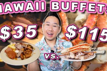 Hawaii’s Best Buffets! Budget Buffets vs. Luxury AYCE in Oahu, Hawaii