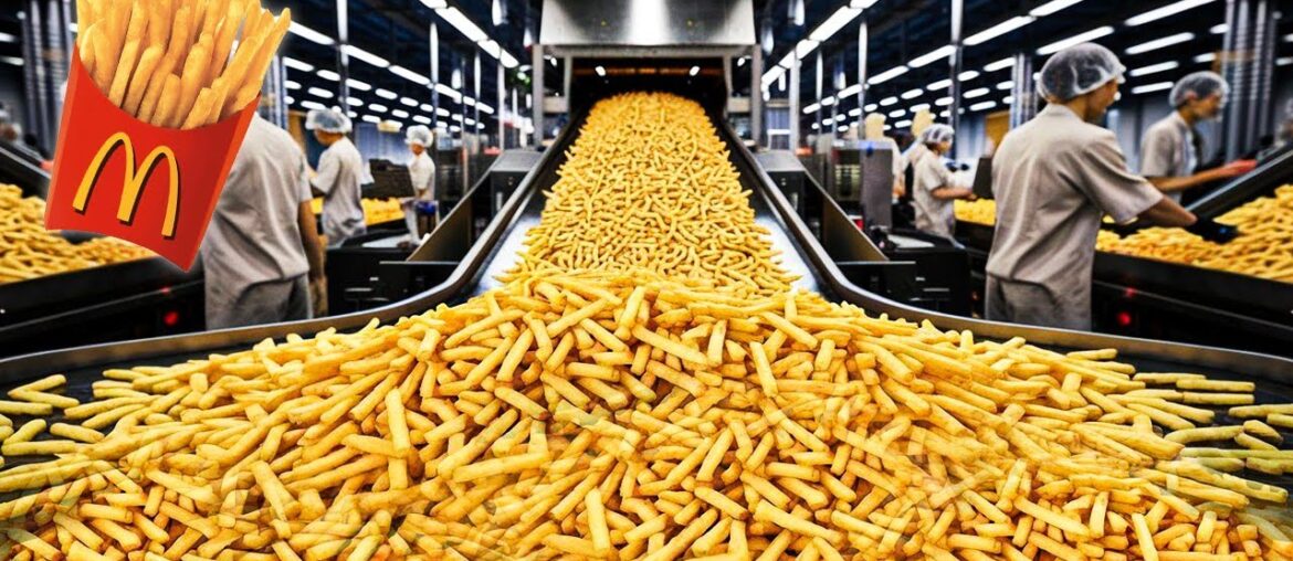 Macdonald French Fries Making Process |French Fries Making Process INFIO Macdonald French Fries Making Process |French Fries Making Process INFIO