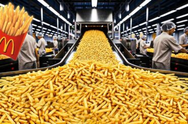 Macdonald French Fries Making Process |French Fries Making Process INFIO