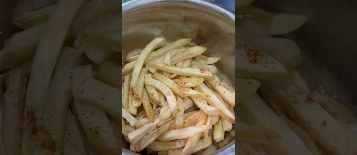 French fries #airfryer #frenchfries #foodie French fries #airfryer #frenchfries #foodie