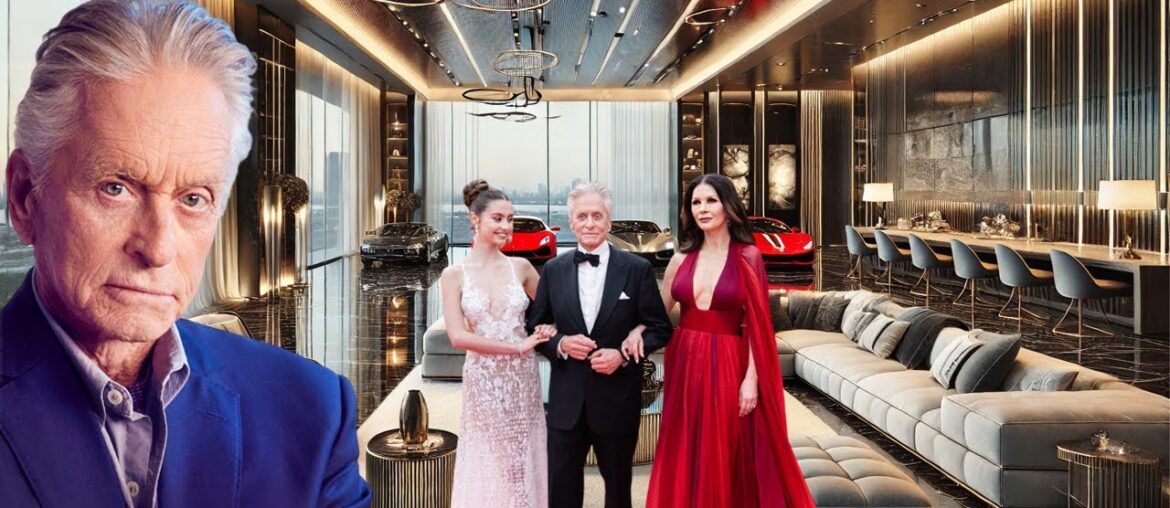 Michael Douglas's New York Home | Wife, 3 Children, Age 80, Cars, Huge Net Worth & Lifestyle