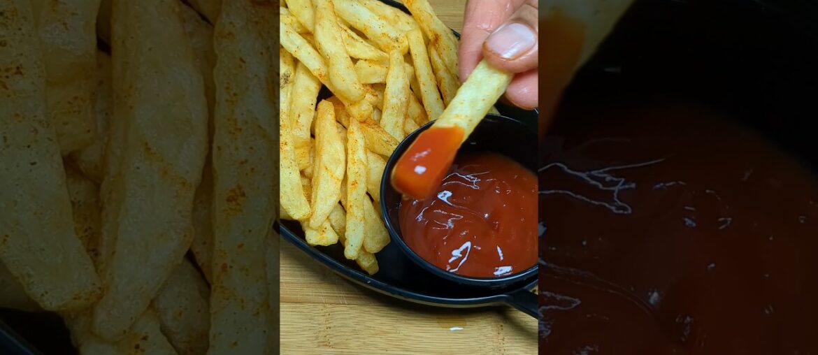 French fries #asmr#recipe #cooking #youtubeshorts #food #snacks #potato #fries #simple #easy