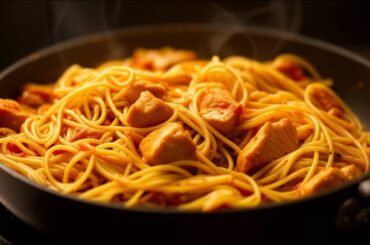 I learned this spaghetti recipe from a French chef!  Super delicious!!