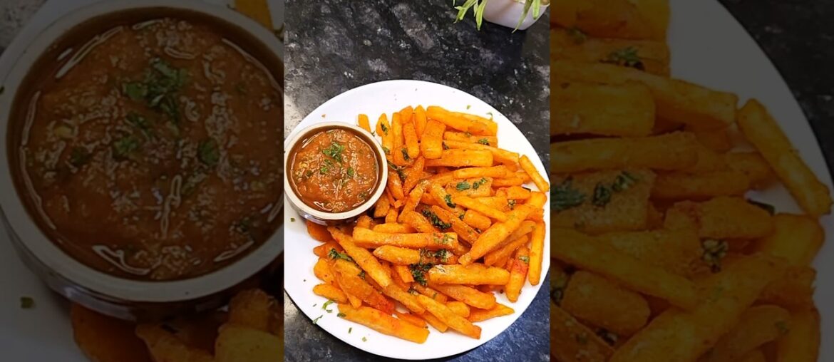 Street style crispy french fries recipe #shorts #youtubeshorts #french fries #food #viralshorts